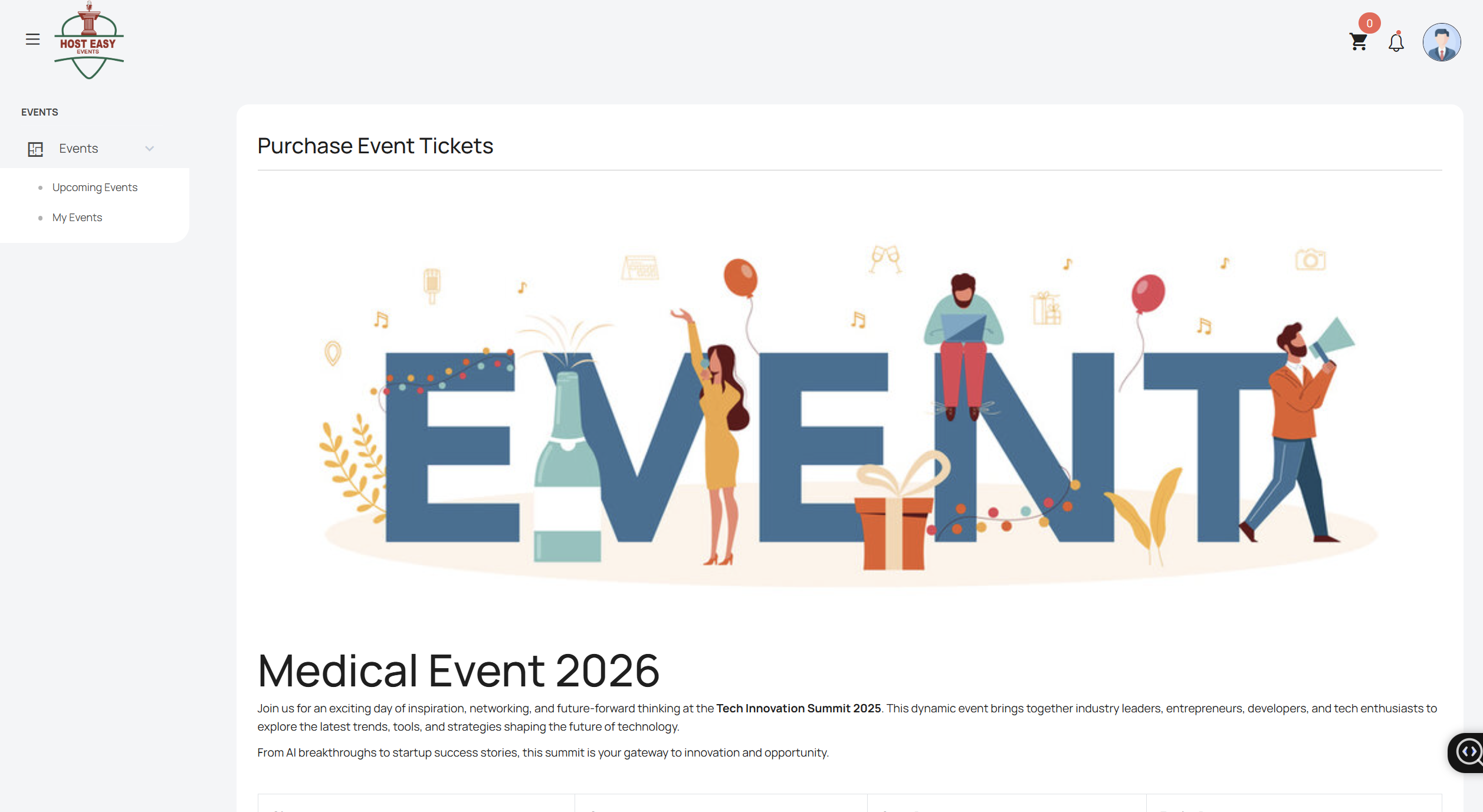 EventPro Dashboard